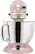 Left. KitchenAid - KitchenAid Artisan Series 5 Quart Tilt-Head Stand Mixer - KSM150PSFT - Feather Pink.