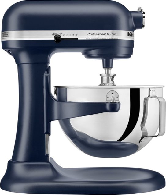 Front Zoom. KitchenAid - Pro 5™ Plus 5 Quart Bowl-Lift Stand Mixer - Ink Blue.