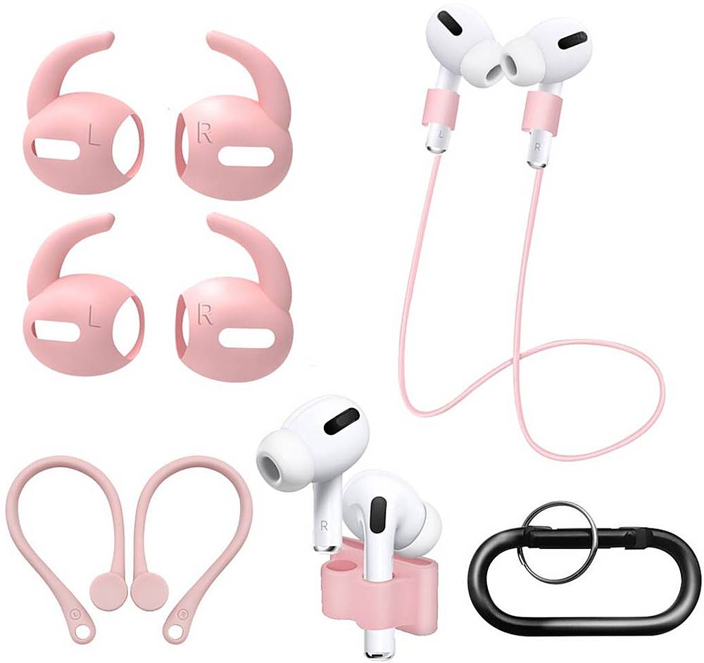 Best Buy: SaharaCase Accessories Kit for Apple AirPods Pro Pink SB