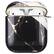 Alt View 12. SaharaCase - Luxury Marble Case for Apple AirPods (1st Gen and 2nd Gen) - Black.