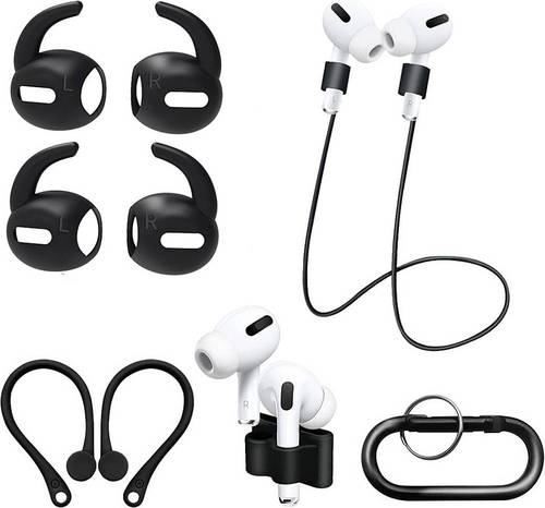 SaharaCase - Accessories Kit for Apple AirPods Pro - Black