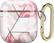 Front. SaharaCase - Luxury Marble Case for Apple AirPods (1st Gen and 2nd Gen) - Rose Gold.