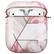 Alt View 12. SaharaCase - Luxury Marble Case for Apple AirPods (1st Gen and 2nd Gen) - Rose Gold.