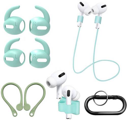 SaharaCase - Accessories Kit for Apple AirPods Pro - Teal