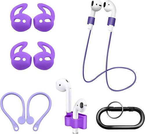 SaharaCase - Accessories Kit for Apple AirPods - Purple