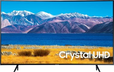 Samsung - 55" Class TU8300 Curved LED 4K UHD Smart Tizen TV - Front_Zoom