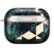 Alt View 13. SaharaCase - Luxury Marble Case for Apple AirPods Pro - Green.