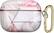 Front. SaharaCase - Luxury Marble Case for Apple AirPods Pro (1st Generation) - Rose Gold.