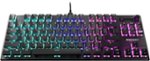 ROCCAT - Vulcan TKL Compact Mechanical Gaming Keyboard with Titan Switch Linear, RGB Lighting, and Anodized Aluminum Top Plate - Black