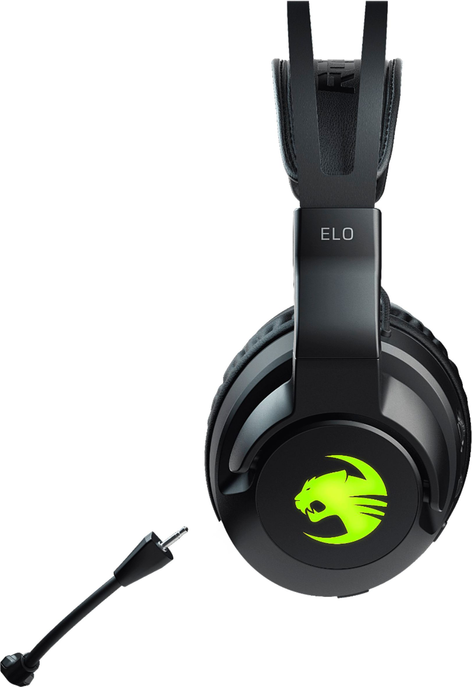Angle View: ROCCAT - Elo 7.1 Air Wireless Gaming Headset for PC - Black