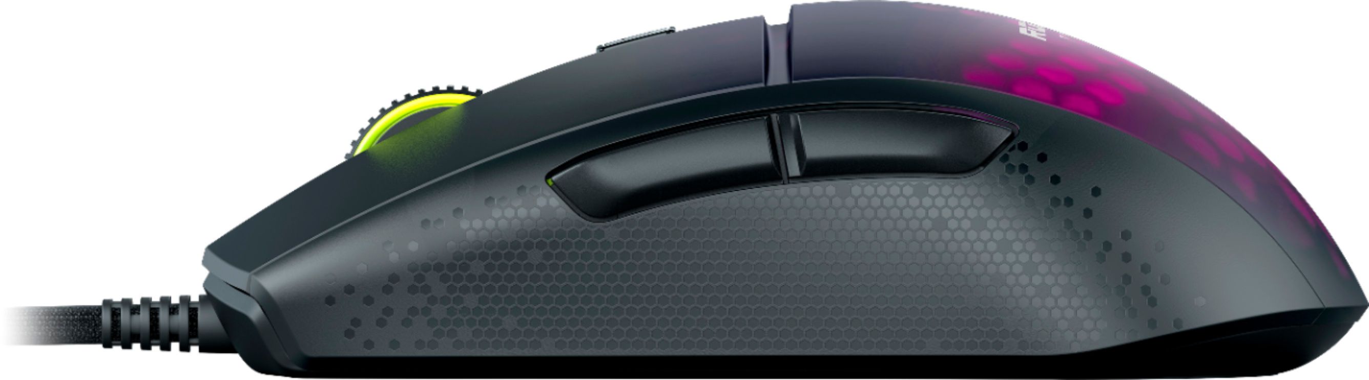 ROCCAT Burst Pro Air Lightweight Symmetrical, Wireless RGB Gaming Mouse  with 19K DPI Optical Owl-Eye Sensor, Optical Switches, Titan Wheel, 81-Gram