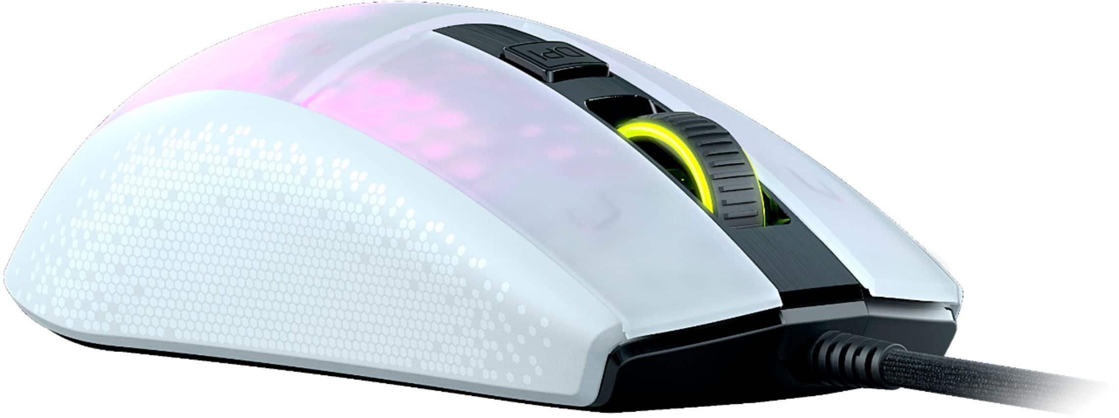 Alt View 15. ROCCAT - Burst Pro Lightweight Wired Optical Gaming Mouse with 16K DPI Owl-Eye Sensor and Titan Wheel.