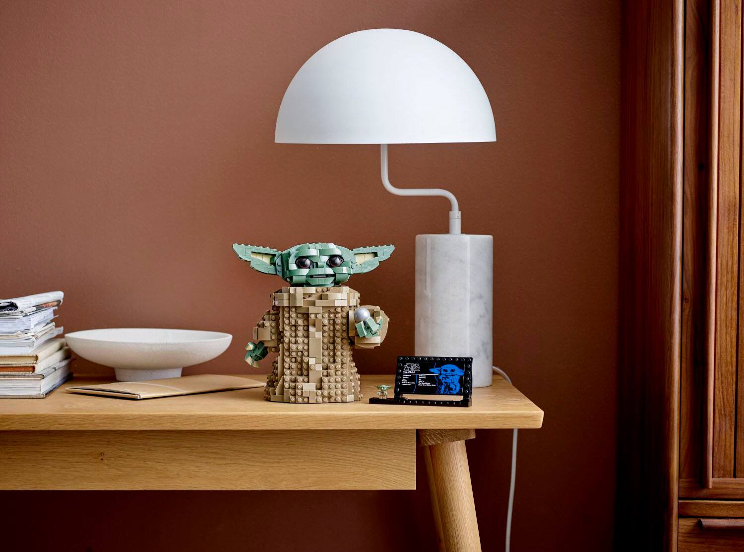 Alt View 13. LEGO - Star Wars: The Mandalorian The Child 75318 Toy Building Kit (1,073 Pieces).