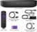 Alt View 16. Roku - Streambar Powerful 4K Streaming Media Player, Premium Audio, All in One, Voice Remote and TV controls - Black.