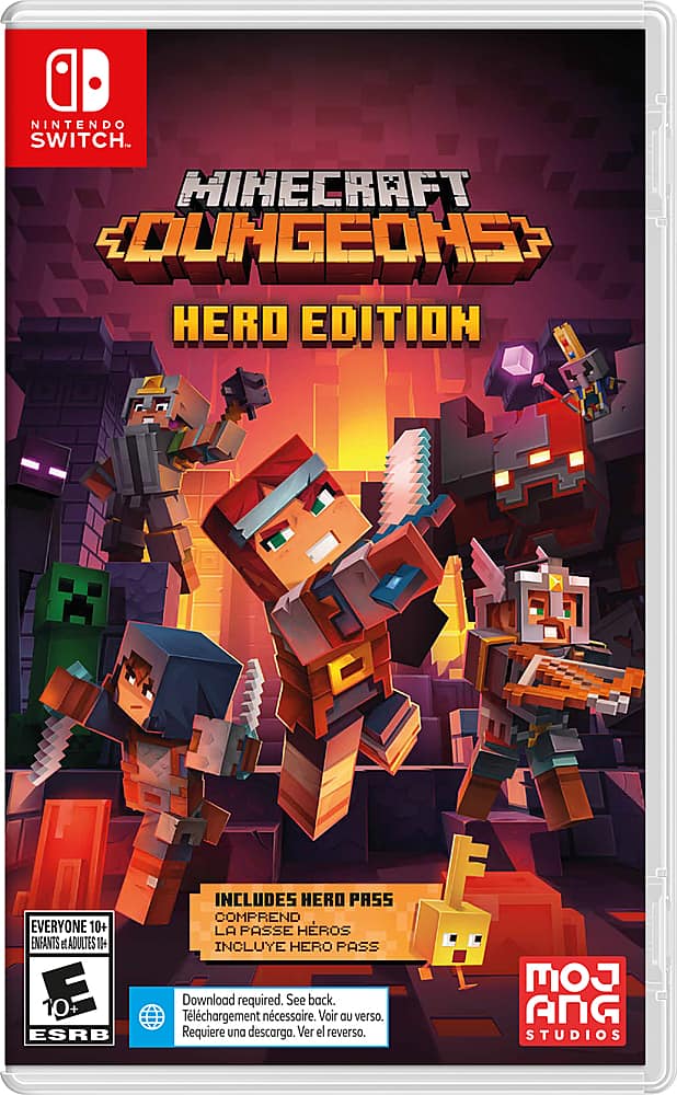 minecraft dungeons hero edition xbox