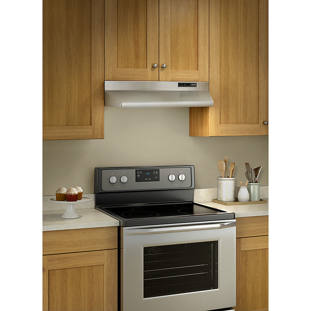 30 Inch Under Cabinet Range Hood Stainless Steel Kitchen Cooking 230 CFM  Vented