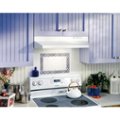 Angle Zoom. Broan - Broan® 30-Inch Ducted Under-Cabinet Range Hood w/ Easy Install System, 210 Max Blower CFM, White - White.