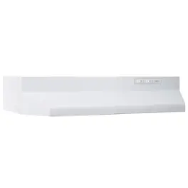 Broan - 30 inches - Under cabinet Range Hood - White