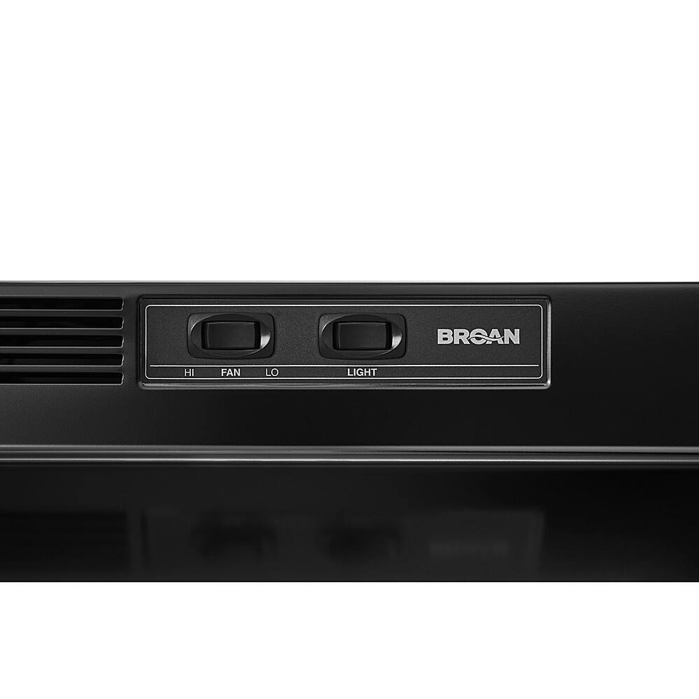Broan 30 inches Under Range Hood Black BUEZ130BL Best Buy
