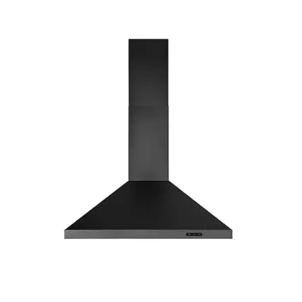 Front. Broan - BROAN ELITE PYRAMIDAL 30"400 CFM - Black.