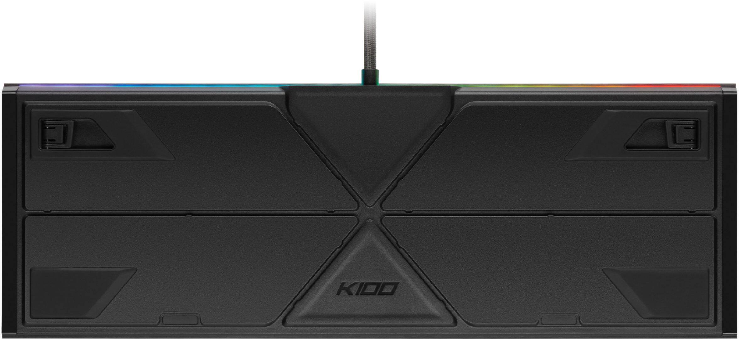 Alt View 16. CORSAIR - K100 RGB Full-size Wired Mechanical OPX Linear Switch Gaming Keyboard with Elgato Stream Deck Software Integration - Black.