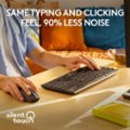 SAME TYPING AND CLICKING FEEL, 90% LESS NOISE - Silent Touch