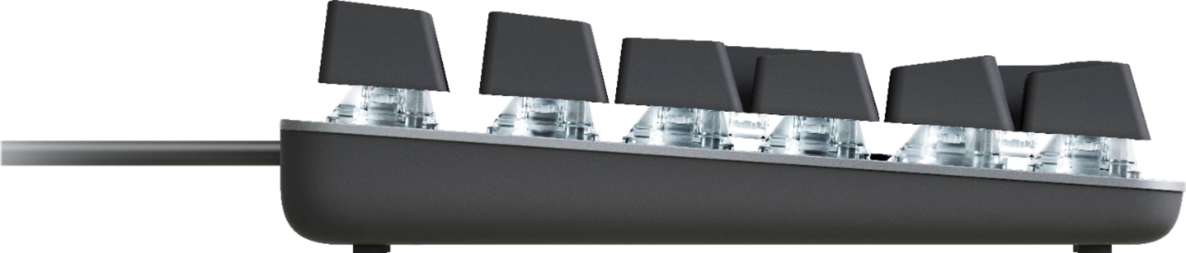 Alt View 15. Logitech - K845 Full-size Wired Mechanical Clicky Keyboard - Graphite.