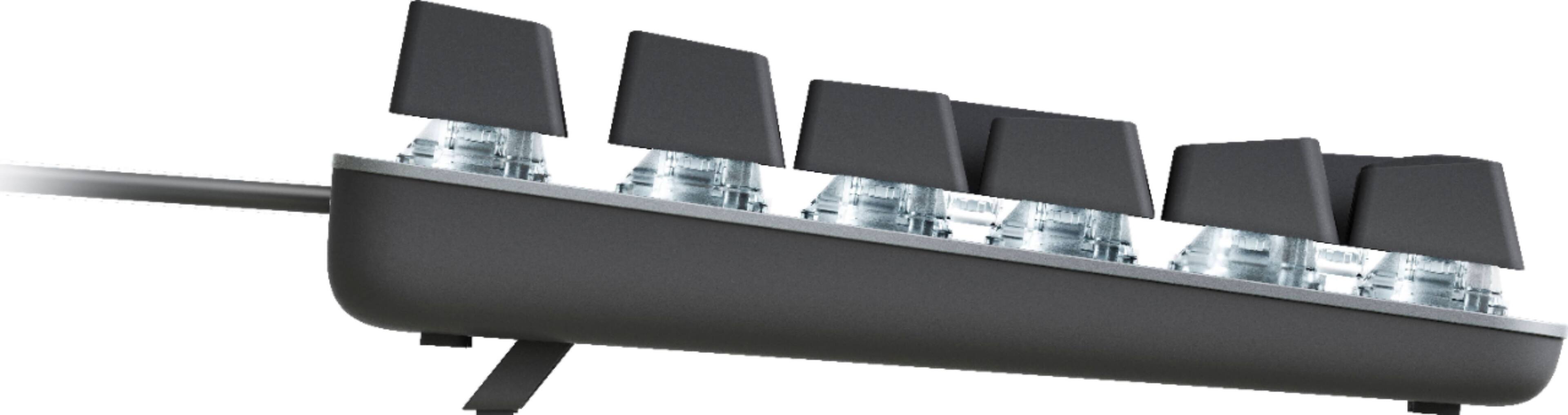 Alt View 16. Logitech - K845 Full-size Wired Mechanical Clicky Keyboard - Graphite.