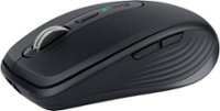 Front. Logitech - MX Anywhere 3 Wireless Bluetooth Fast Scrolling Mouse with Customizable Buttons - Graphite.