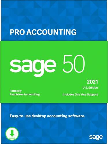 Sage 50 Pro Accounting 2021 (1-User) - Windows [Digital]