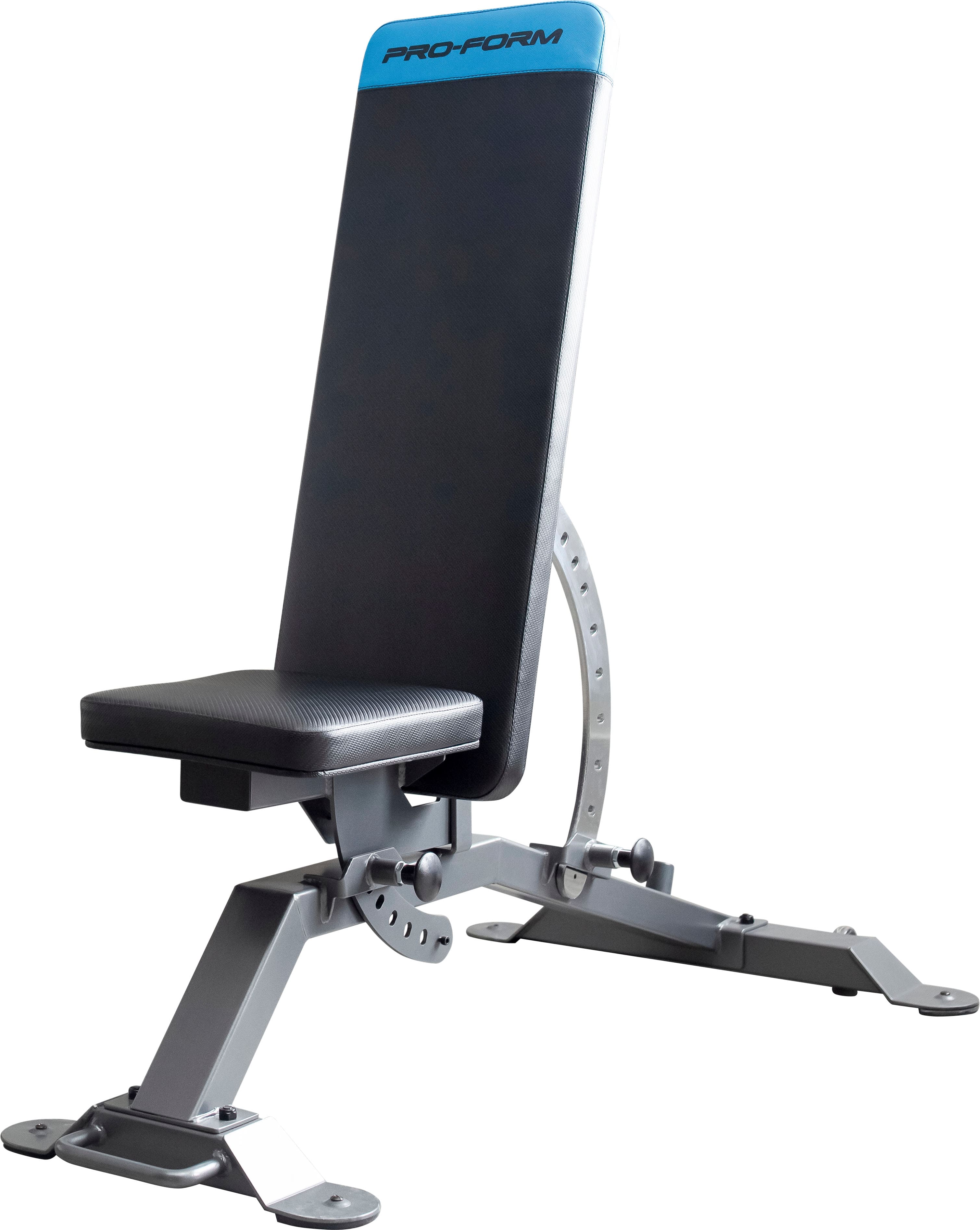 Front. ProForm - Carbon Strength Adjustable Bench - Black.