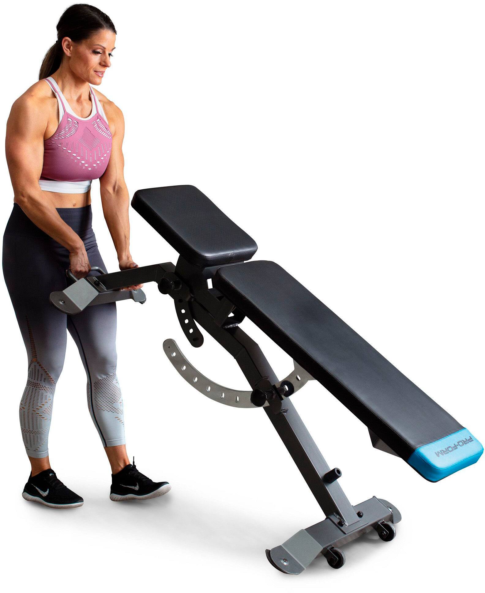 Alt View 13. ProForm - Carbon Strength Adjustable Bench - Black.