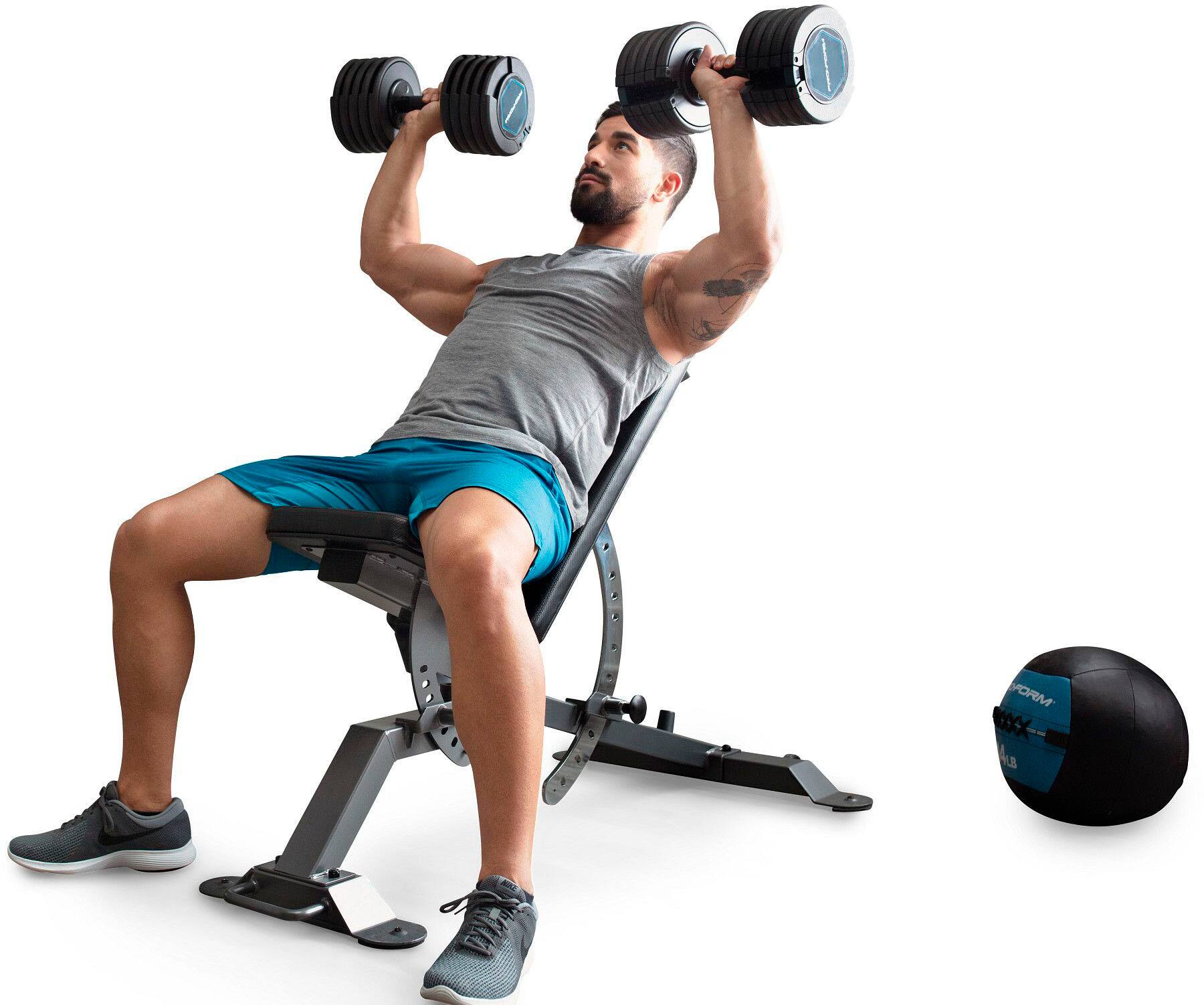 Alt View 16. ProForm - Carbon Strength Adjustable Bench - Black.