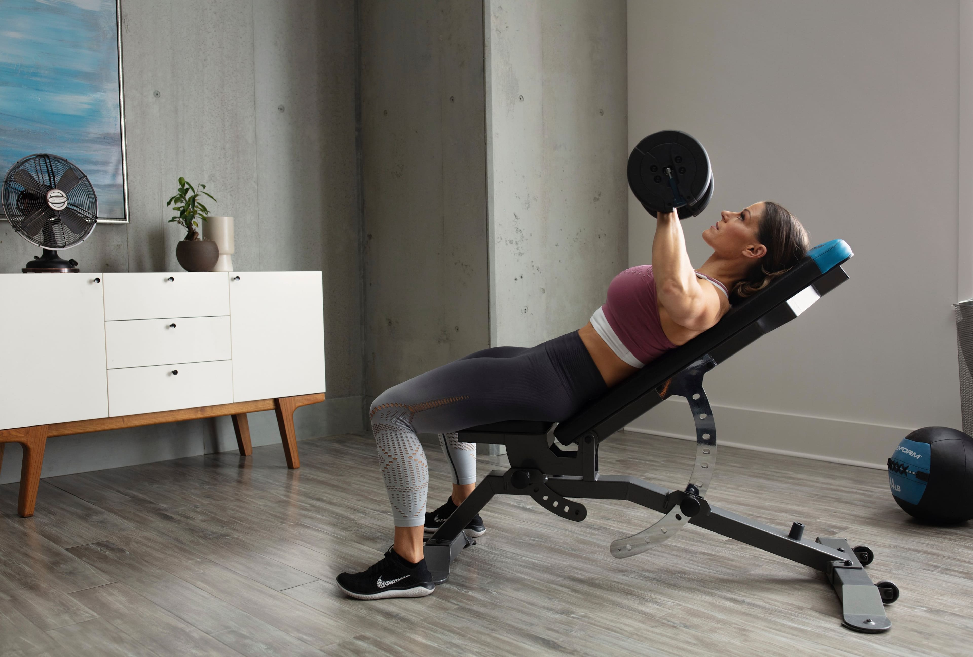 Alt View 22. ProForm - Carbon Strength Adjustable Bench - Black.