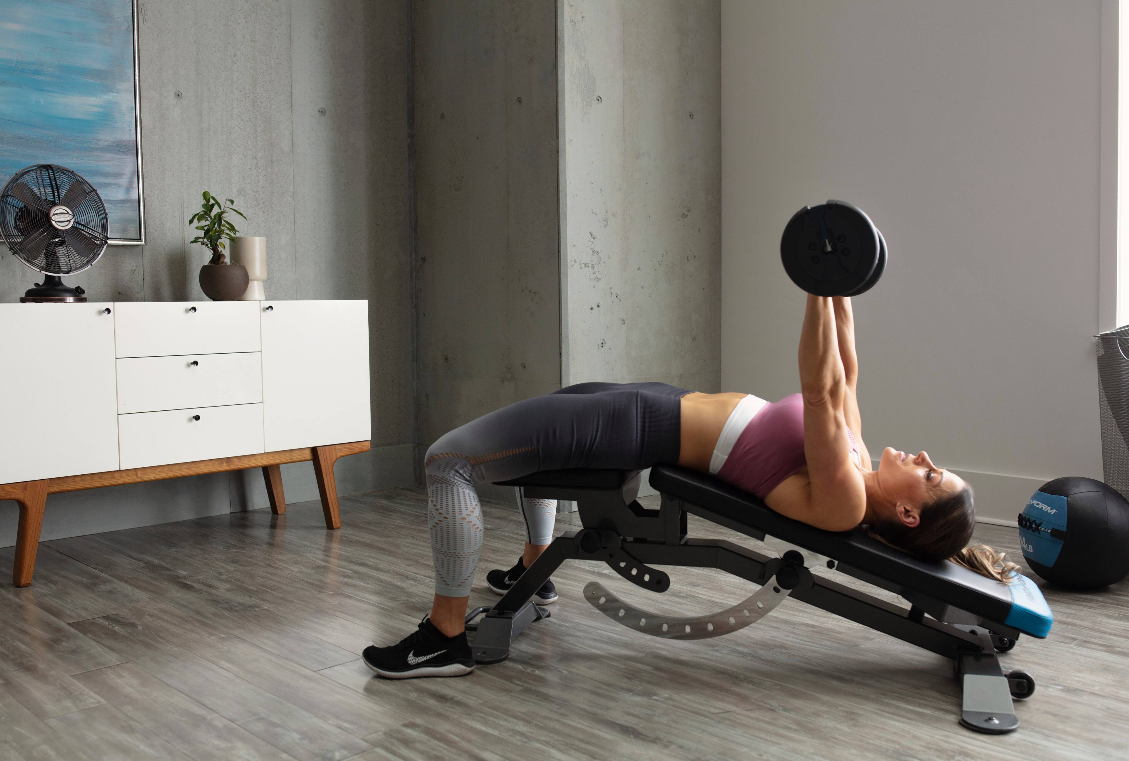 Alt View 23. ProForm - Carbon Strength Adjustable Bench - Black.