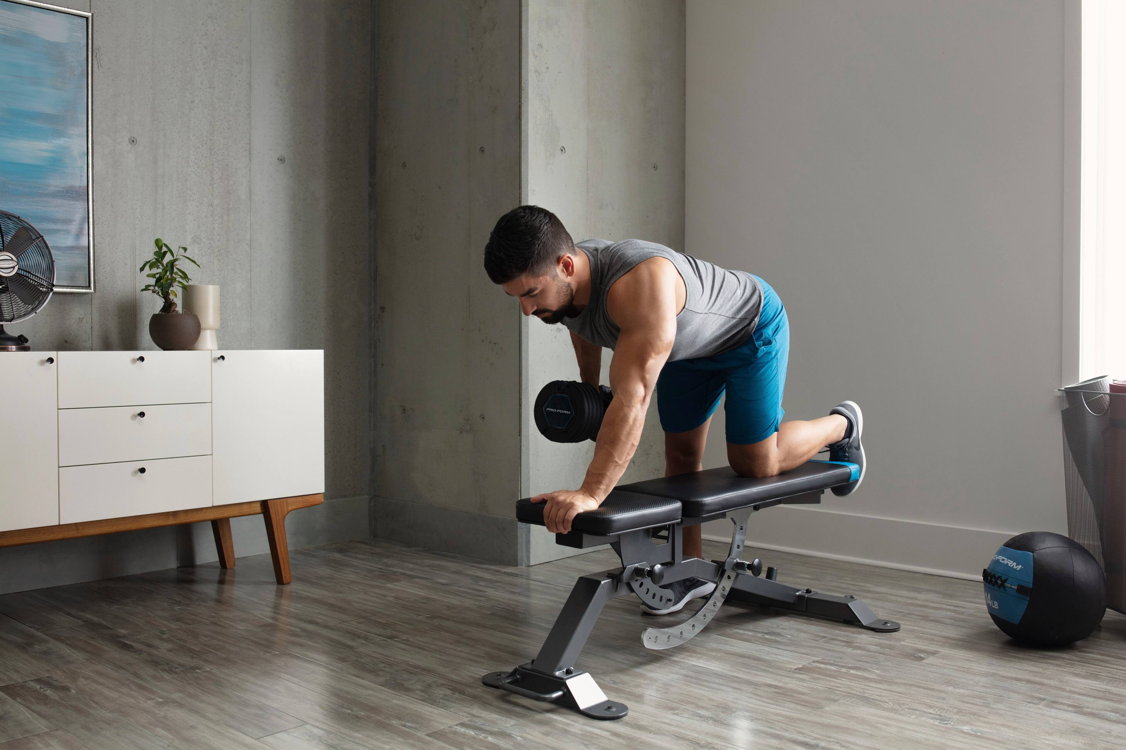 Alt View 25. ProForm - Carbon Strength Adjustable Bench - Black.