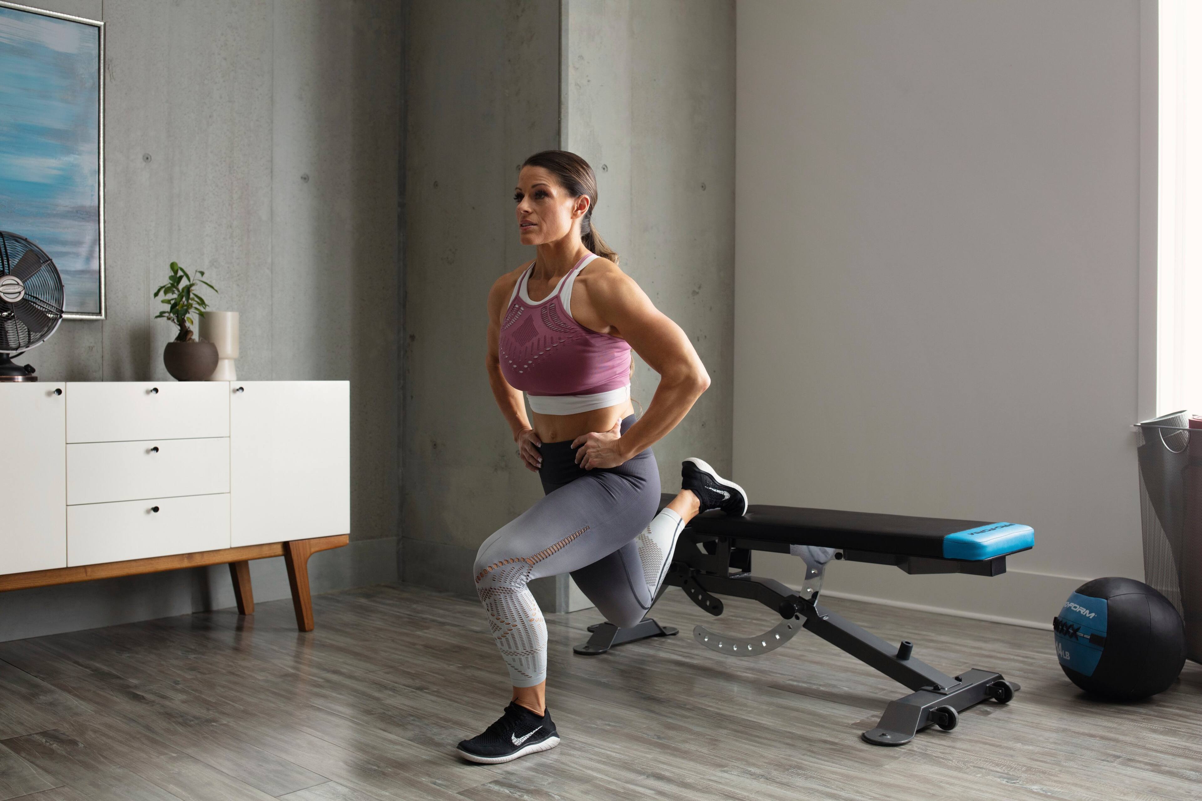 Alt View 26. ProForm - Carbon Strength Adjustable Bench - Black.