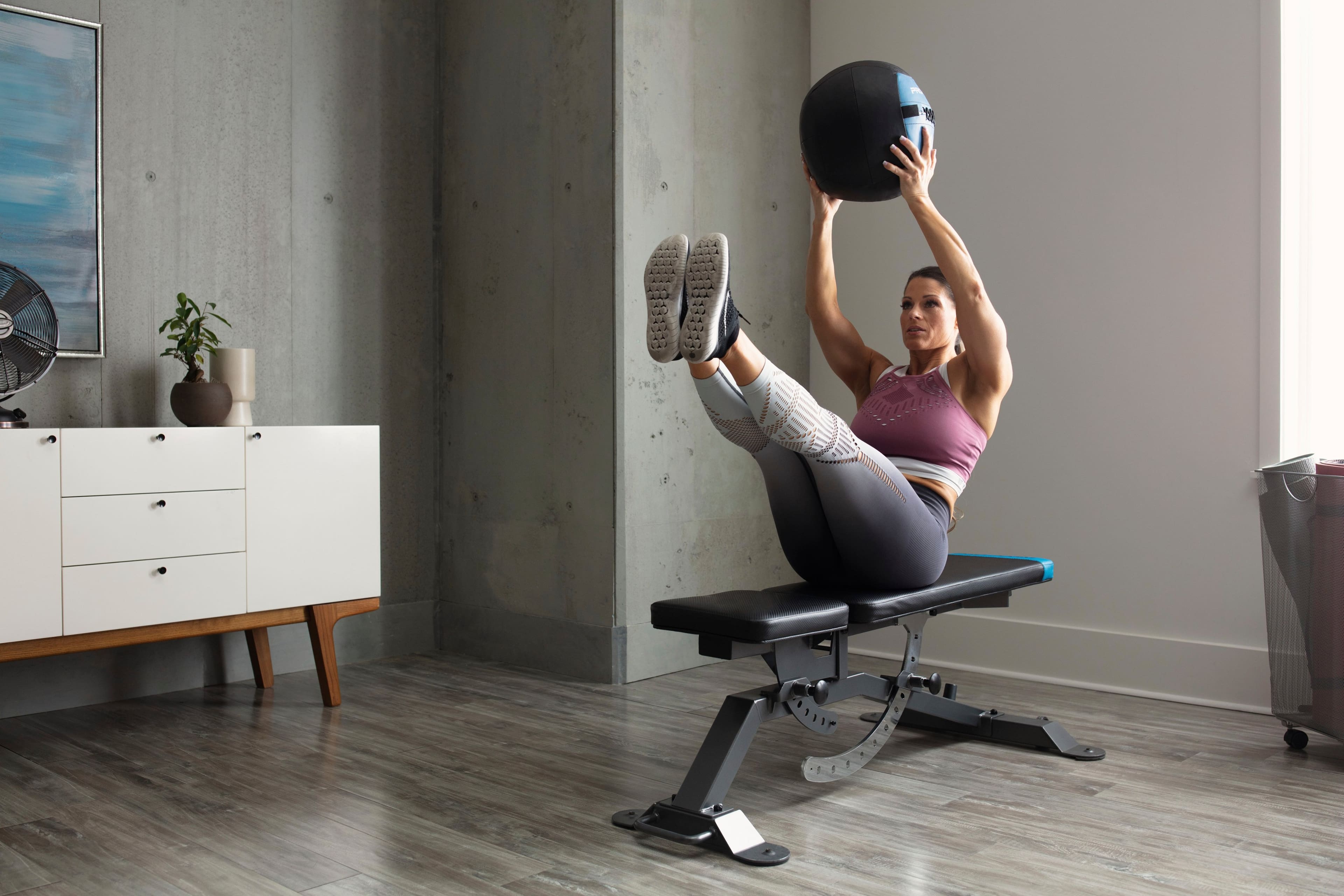 Alt View 27. ProForm - Carbon Strength Adjustable Bench - Black.