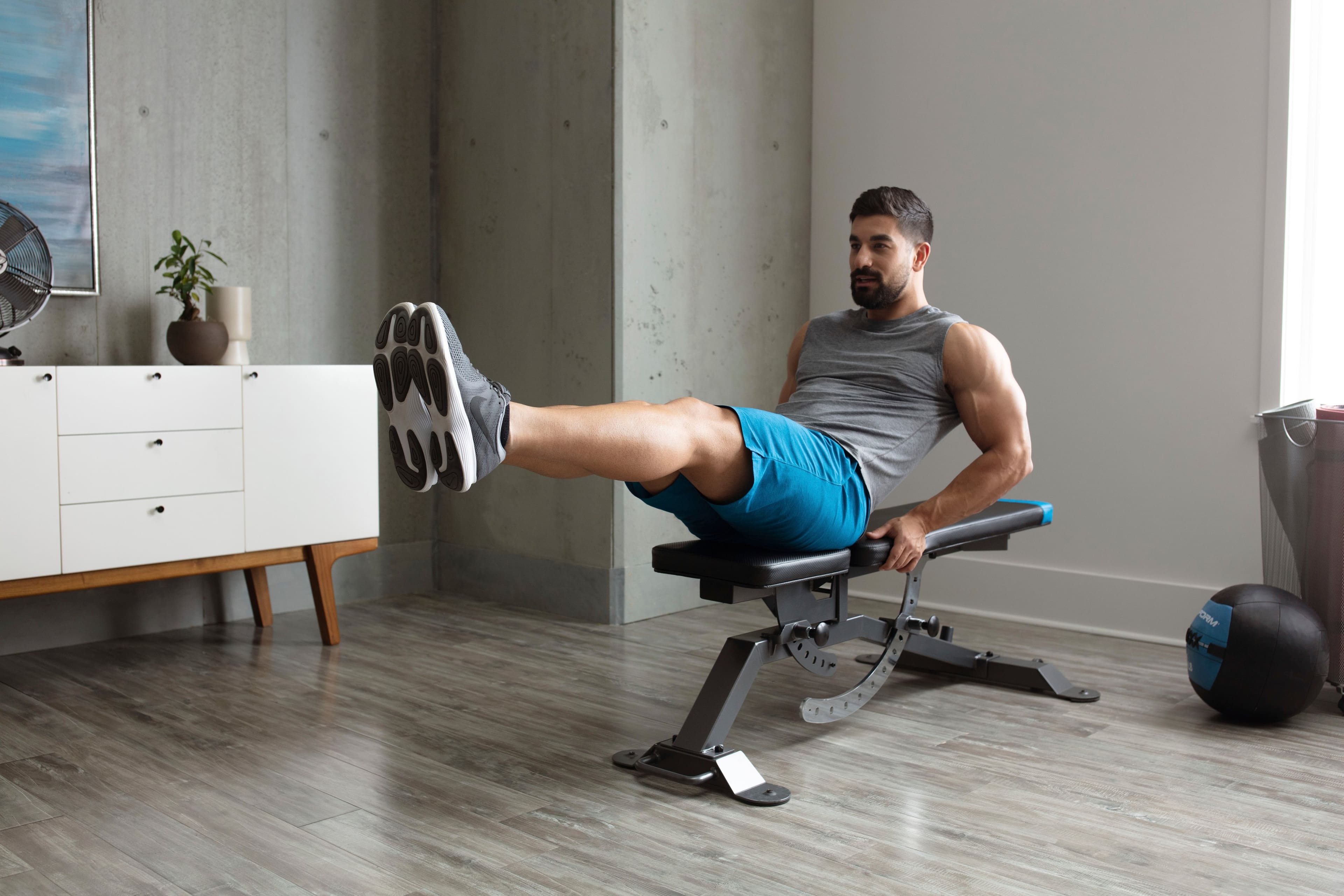 Alt View 28. ProForm - Carbon Strength Adjustable Bench - Black.