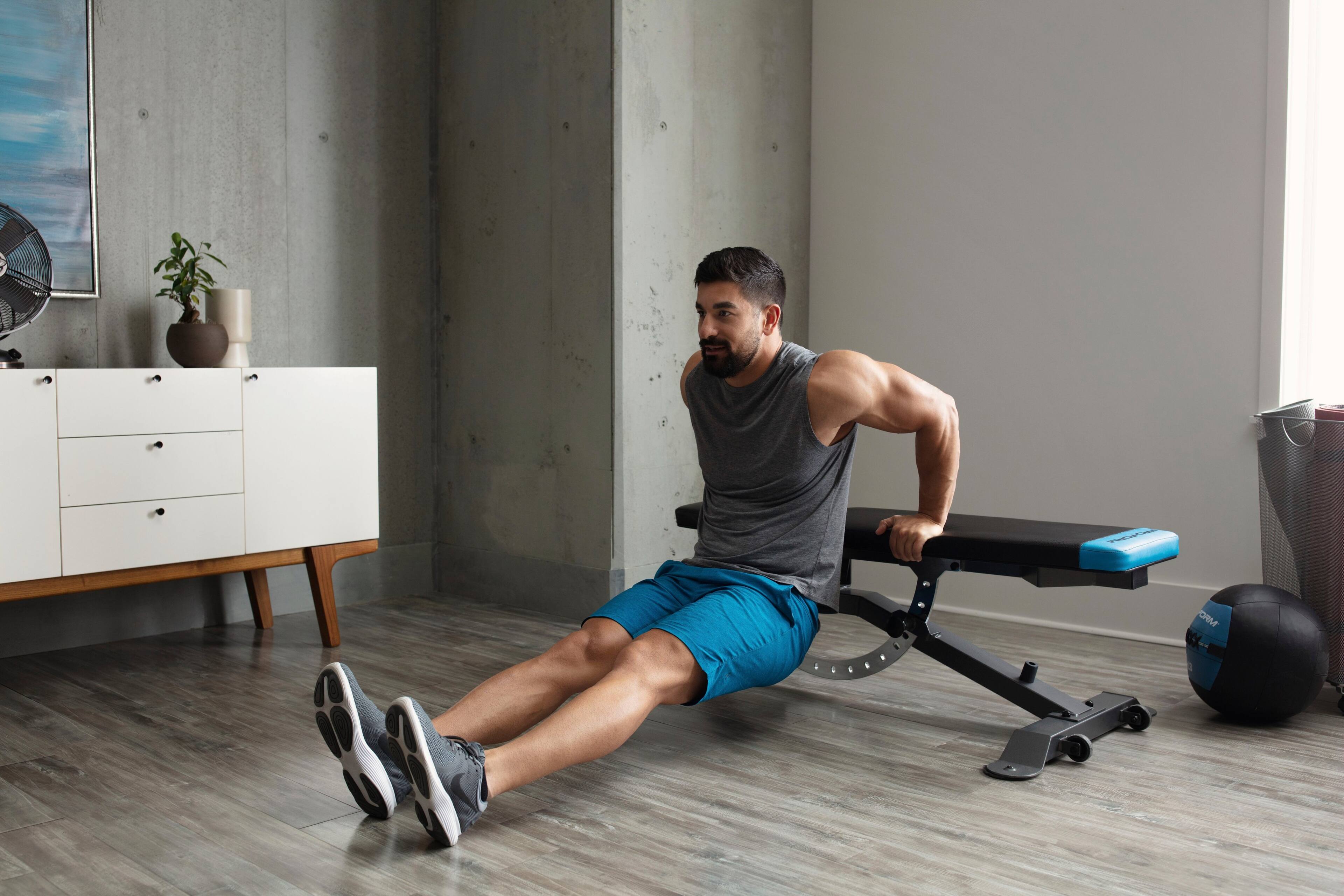 Alt View 29. ProForm - Carbon Strength Adjustable Bench - Black.