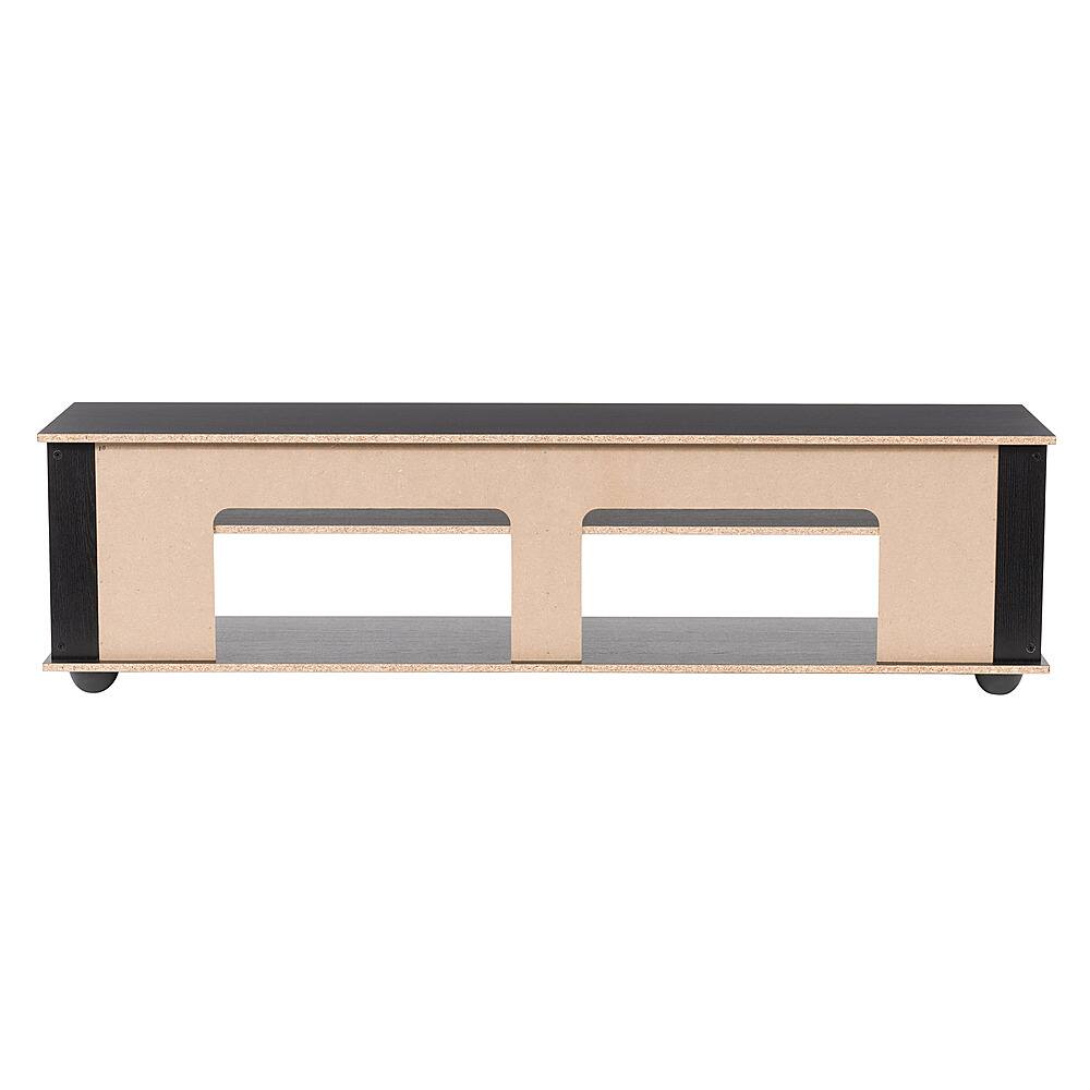 Left. CorLiving - Bakersfield TV Stand, For TV's up to 85" - Ravenwood Black.