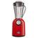Angle. Ballarini - Tesoro Countertop Blender - Cherry Red.