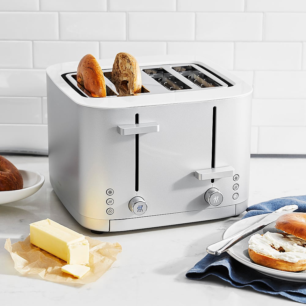 Alt View 11. ZWILLING - Enfinigy 4-Slice Toaster - Gray.