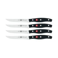 ZWILLING - Henckels TWIN Signature 4-pc Steak Knife Set - Stainless Steel - Angle_Zoom