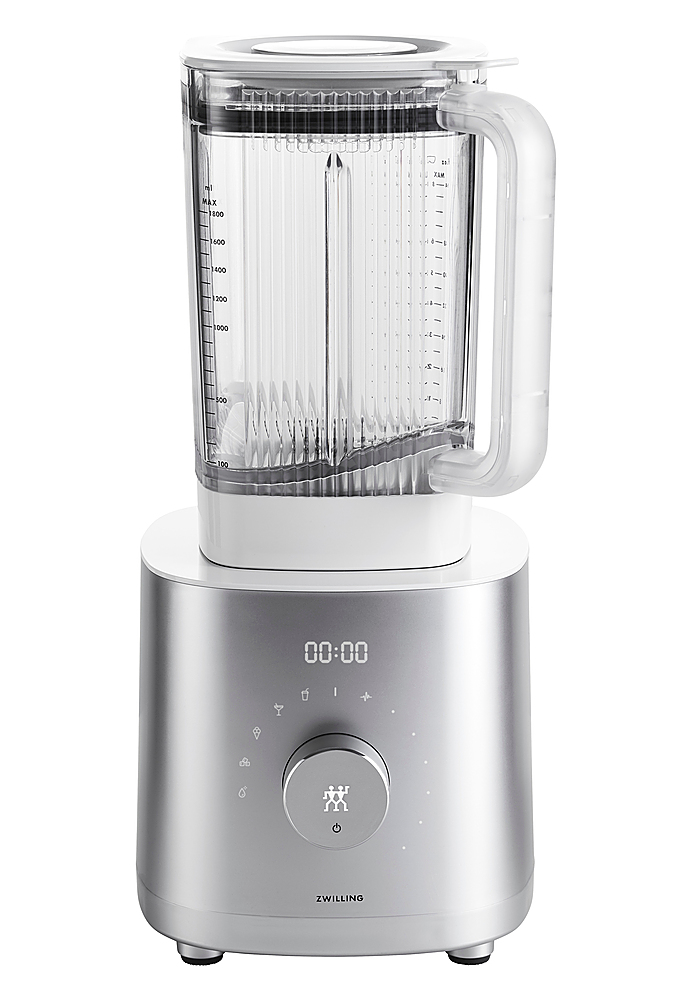 Angle View: ZWILLING - Enfinigy Power Blender - Silver