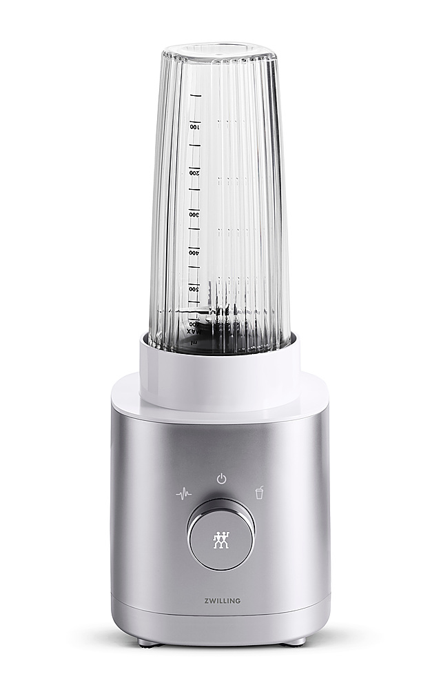 Angle View: ZWILLING - Enfinigy Personal Blender - Silver