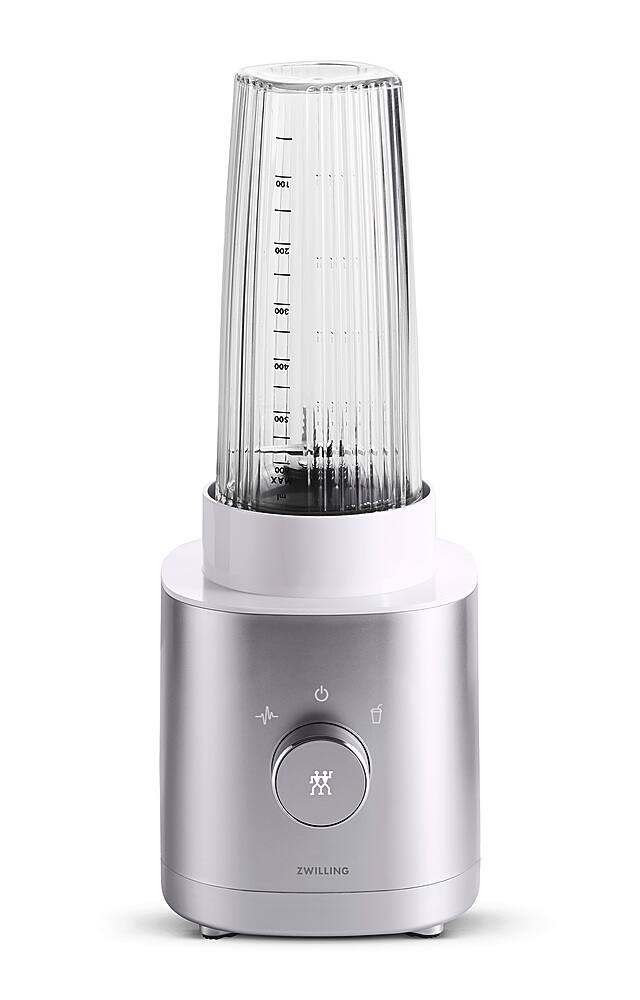 Angle. ZWILLING - Enfinigy Personal Blender - Silver.