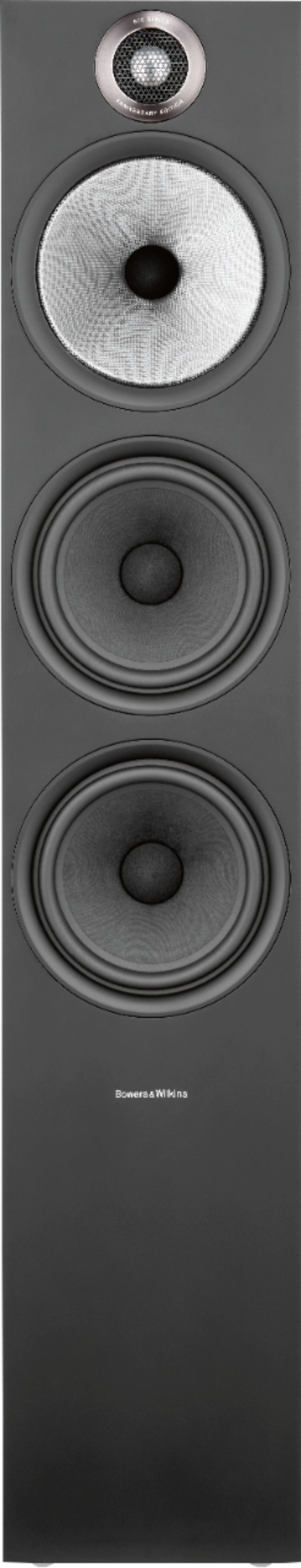 Angle View: Bowers & Wilkins - 600 Series Anniversary Edition 3-way Floorstanding Speaker (each) - Black