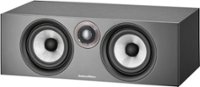 Bowers & Wilkins - 600 Series Anniversary Edition 2-way Center Channel  w/ dual 5" midbass (each) - Black - Front_Zoom