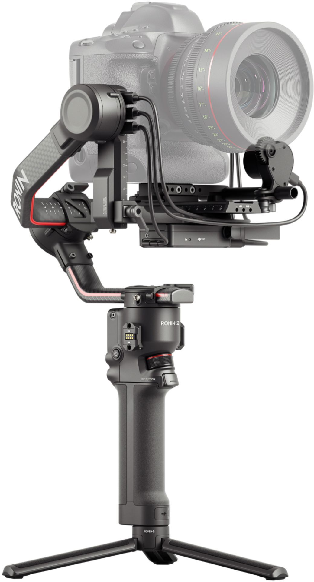 Left View: DJI - RS 2 3-Axis Gimbal Stabilizer